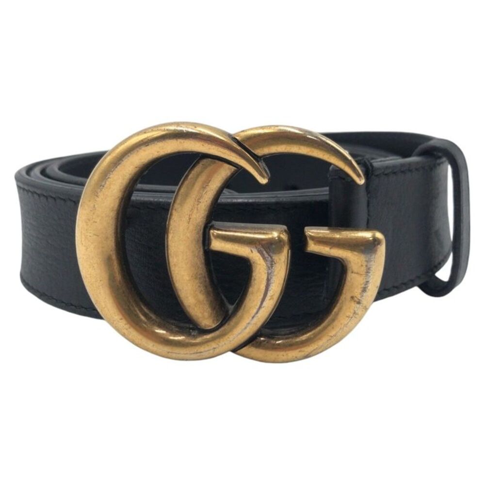 GUCCI GGMARMONT LEATHER BELT